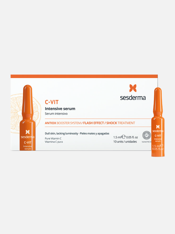 Интенсивная сыворотка 12% C-VIT Intensive Serum, Sesderma, 10 шт по 1,5 мл