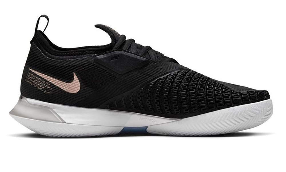 Женские Кроссовки теннисные Nike React Vapor NXT Clay - black/white/metalic red bronze