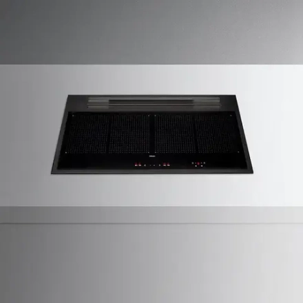 Варочная поверхность со встроенной вытяжкой FALMEC SINTESI BLACK (CUZW90.00P8#ZZZN460F)