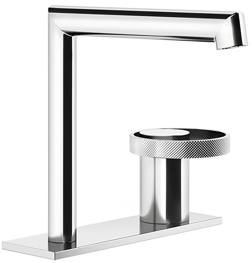 Смеситель для раковины Gessi Anello, без донного клапана, цвет Chrome
