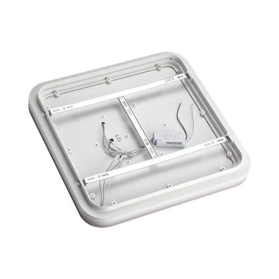 7786/85L PIKO LED SN 078 Светильник металл/белый/бронза LED 85Вт 3000-6500K 490х490 IP20 пульт ДУ GEMINI