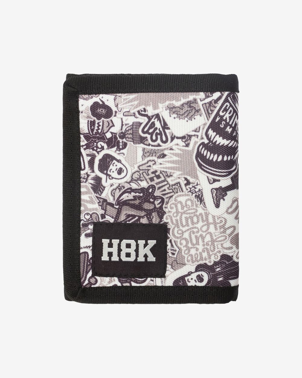 Кошелек Hook Стикер серый