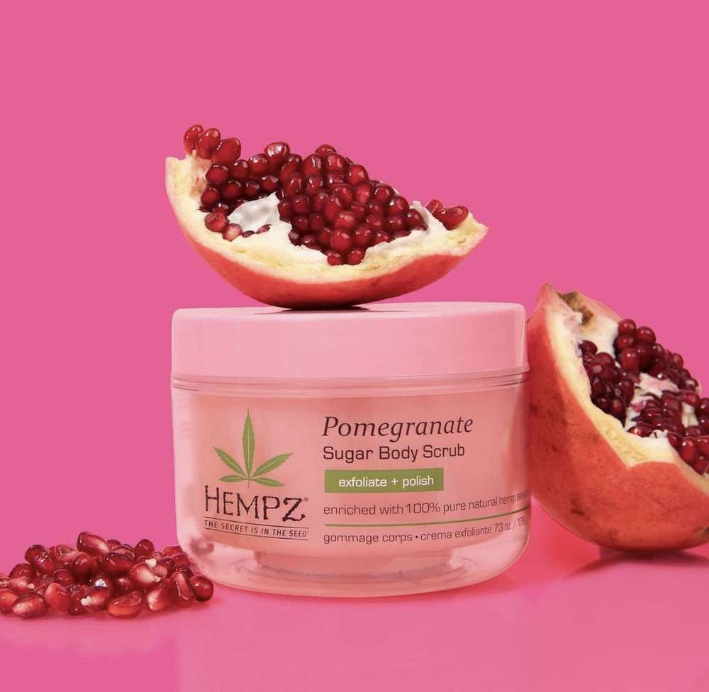 HEMPZ Pomergranate Sugar Body Scrub 176 g
