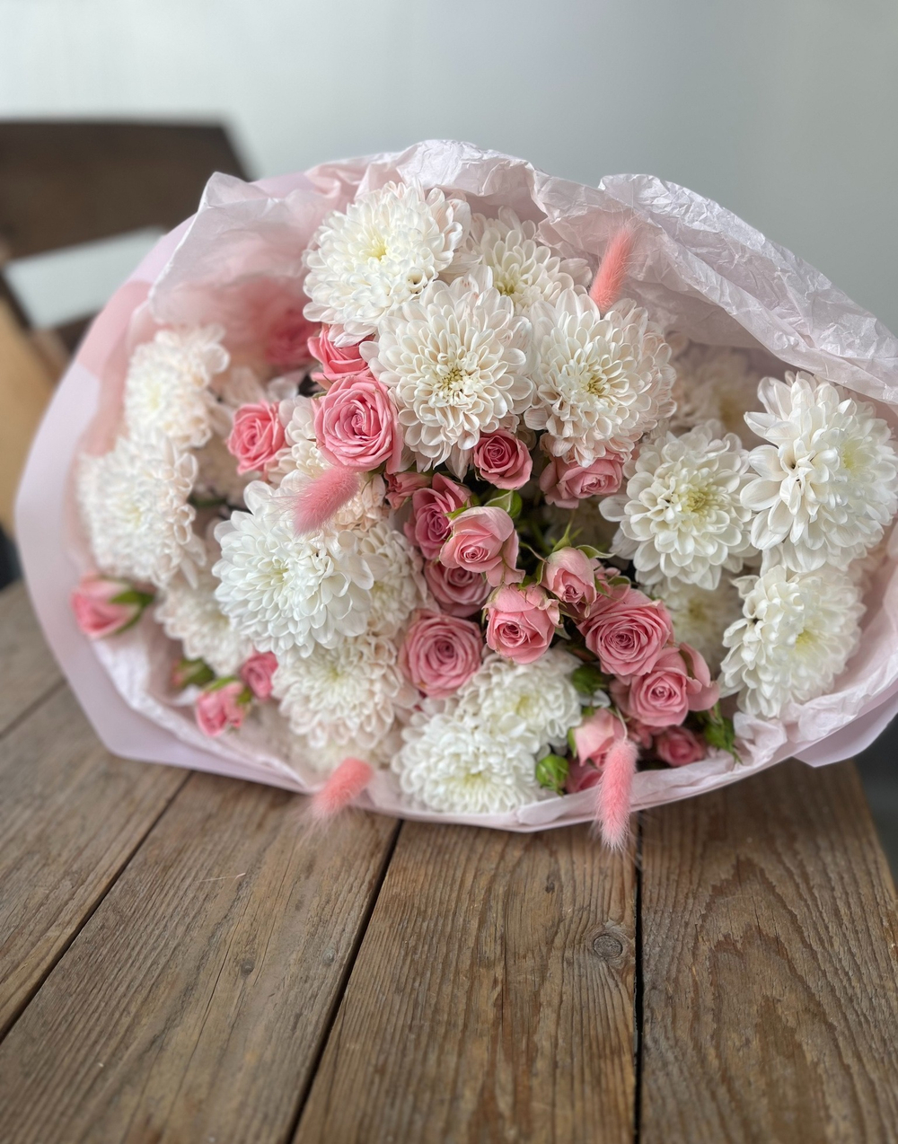 Букет "Лёгкий румянец"