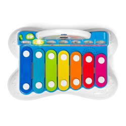 Chicco - Ксилофон Rainbow Cymbals 3 в 1 со светом и звуком 98191