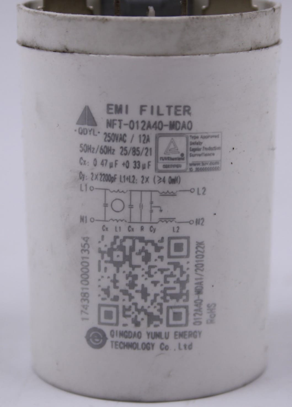 Сетевой фильтр стиральной машины Midea, Hansa, DEXP, TOSHIBA 17438100001354