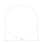 Настенный светильник 6011 Luna White
