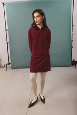 Jacket JACQUELINE cherry color