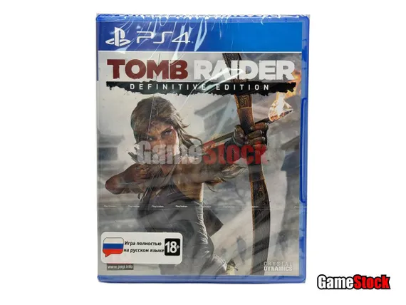 PS4 Tomb Raider: Definitive Edition (Новый, Полностью на русском языке, CUSA-00109)