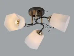 06531/3 PEARL BLACK+GOLD (4) Люстра (RL)