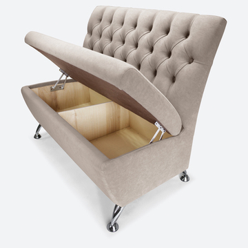 Диван прямой "Форма" Dream Bone (светло-бежевый)