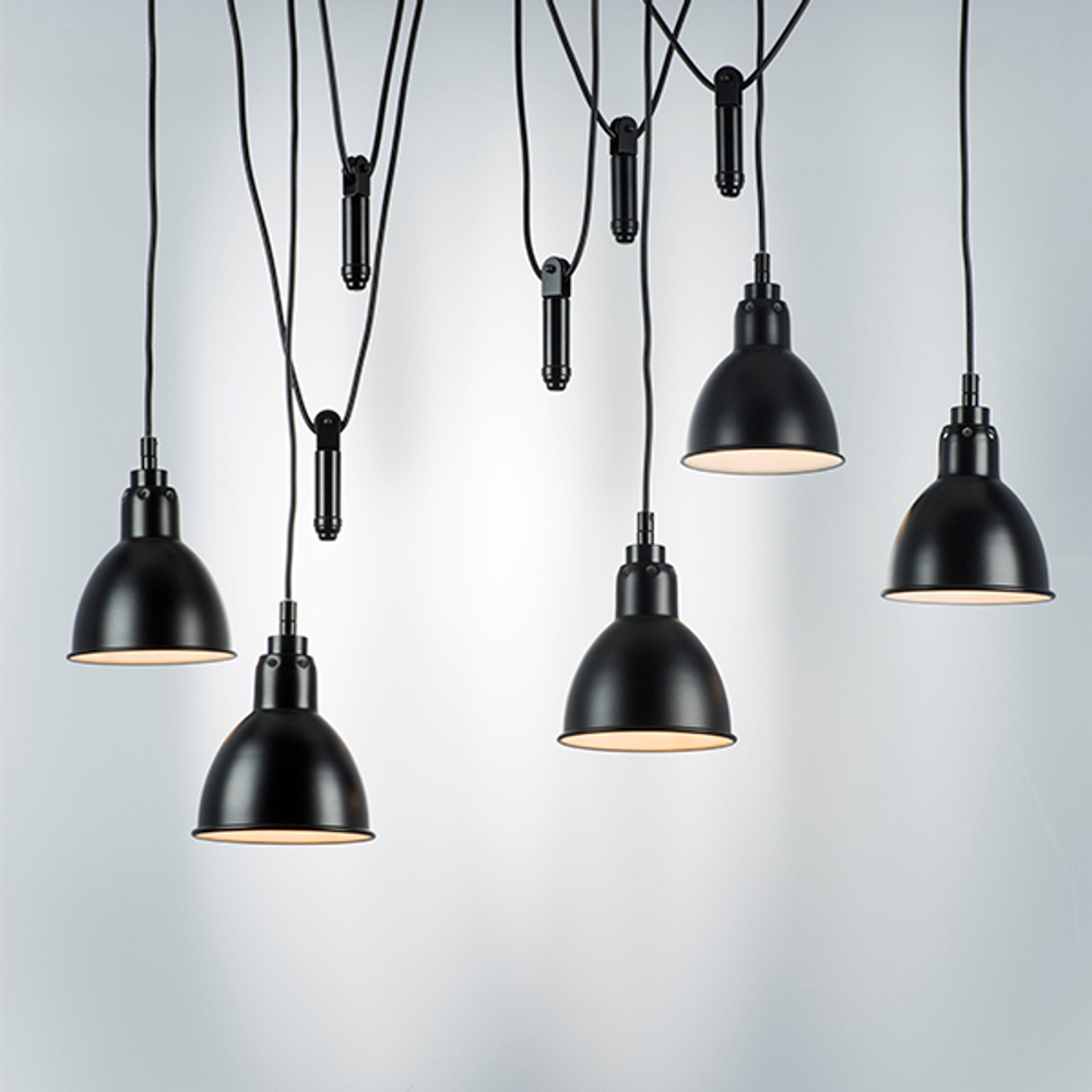 761057 Люстра ACROBATA 5х40W E14 ЧЕРНЫЙ