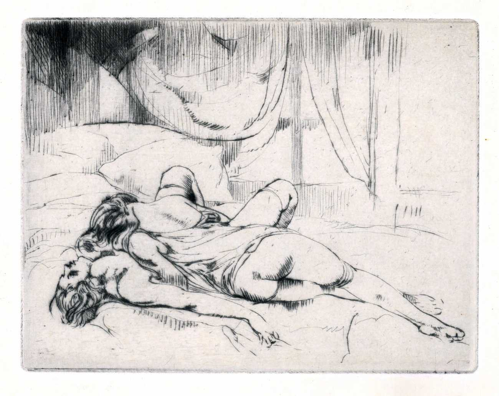 Auguste Brouet (1872–1941) - эротическое искусство французского художника Огюста Бруэ. 18+