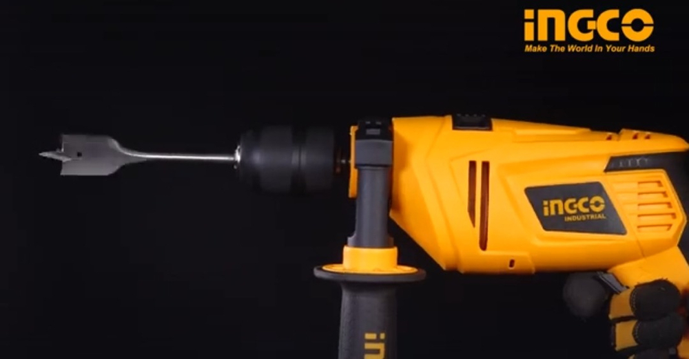 Дрель электрическая ударная INGCO ID8508-2 INDUSTRIAL 850 Вт 1,5-13 мм