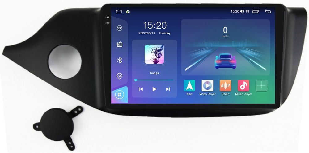 Магнитола для KIA Ceed 2 (JD) 2012-2018 (рамка матовая) - Parafar PF216U2K на Android 13, QLED+2K, ТОП процессор, 8Гб+128Гб, CarPlay, 4G SIM-слот