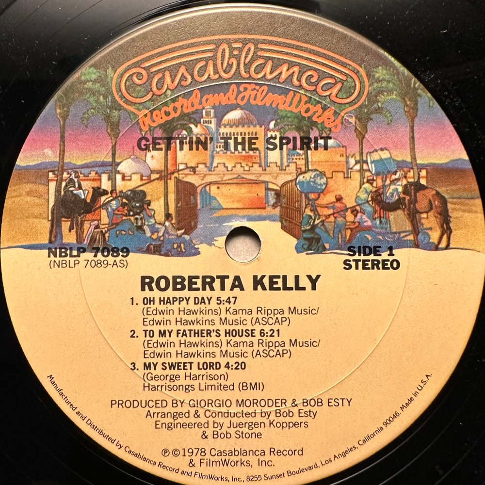 Roberta Kelly - Gettin' The Spirit (США 1978г.)