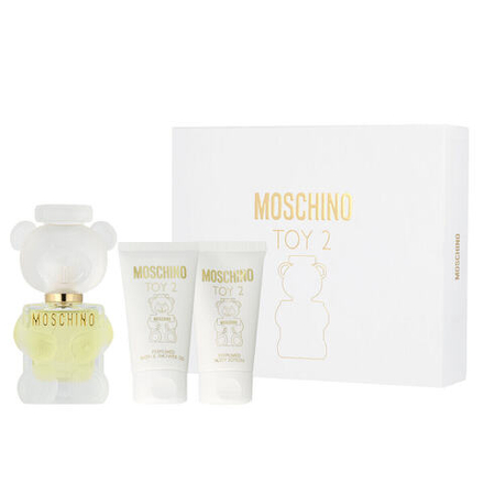 Мужской парфюмерный набор Moschino Toy 2 EDP с лосьоном для тела, гелем для душа и парфюмированной водой 3 предмета