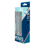 Прозрачная насадка на фаллос 14см с закрытой головкой Baile Sleeve BI-010045E
