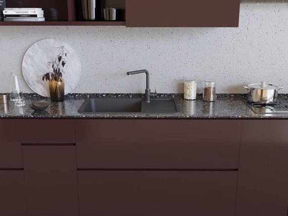 Мойка Omoikiri Tasogare 86-DC Artgranit/темный шоколад(арт.4993468)