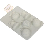 Форма силиконовая «Шарики» 16*22*3см, микс цветов