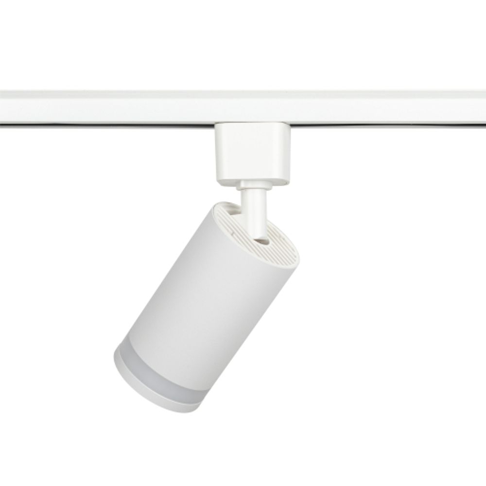 Трековый светильник однофазный ЭРА TR77 - GU10 WH под лампу GU10 белый