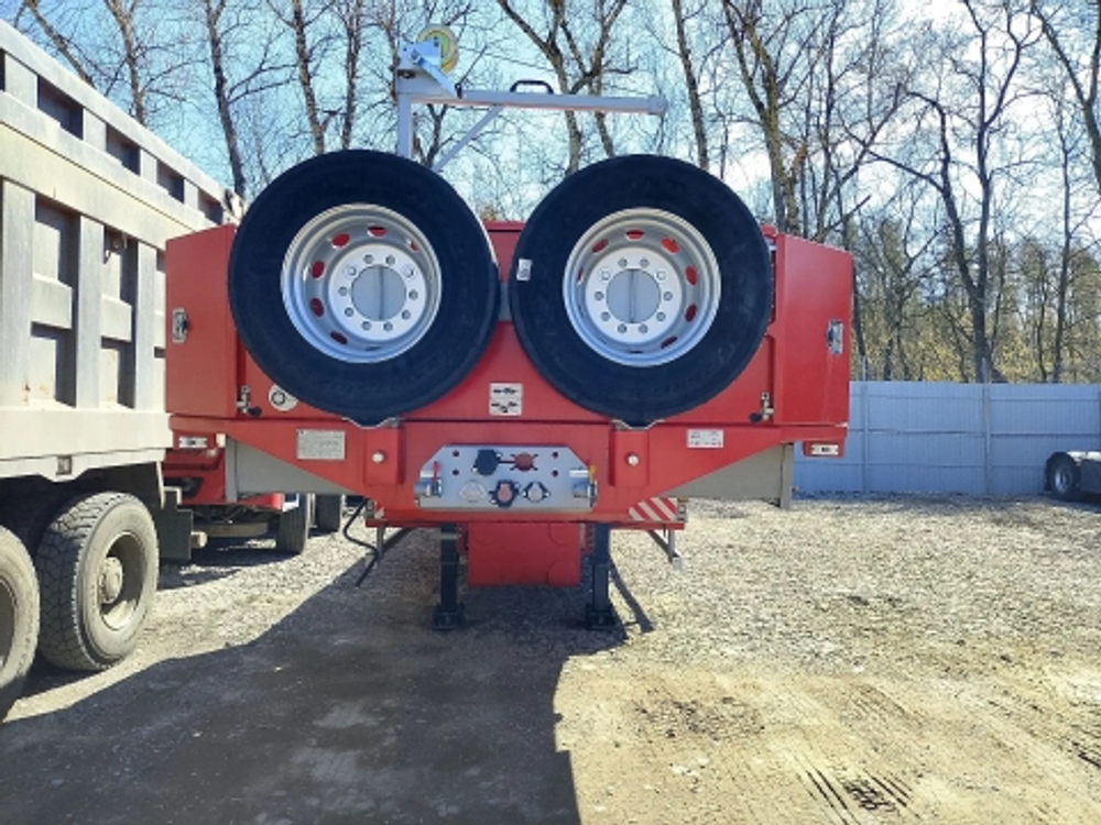 Спецприцеп 9942* Полуприцеп тяжеловоз 4 оси 9942L4-06 (Раздвижной)