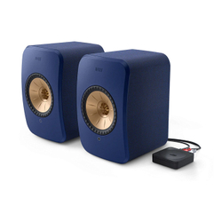 KEF LSX II Cobalt Blue активная беспроводная полочная акустическая система (пара)