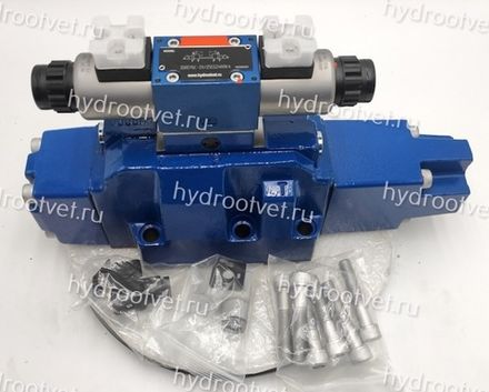 4WRZ25W8-325-7X/6EG24N9ETK4/D3V - Пропорциональный распределитель Ду25 без усилителя, номинальный расход 325 л/мин, схема W8, каналы управления ET - X и Y - внутренние