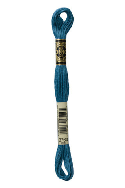 Мулине DMC, 100% хлопок, 3760(806)