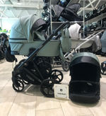 Коляска YOGA ECCO (2 в 1) (RIKO BASIC) 16 Lagoon (зеленый)