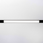 Магнитный трековый светильник MKL-100-12W3K-B Черный 300x22x44, 48V, 12W 840 lm 3000 К 110°, LED Osram, CRI>90