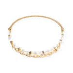 Колье-трансформер 4-in-1 Coeur de Lion White-Gold 4523/10-1416