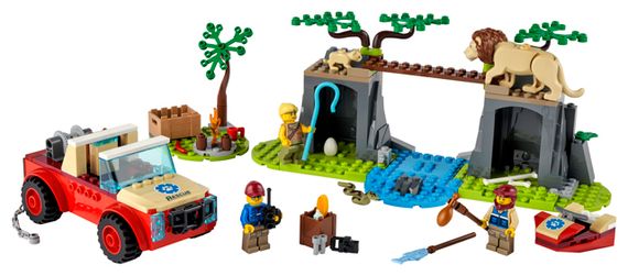 Lego City Wildlife Rescue Off-Roader