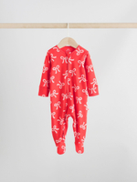 Комбинезон / Cлип для малышей Next F34-044, 3 шт., Красный, Молочный, Розовый