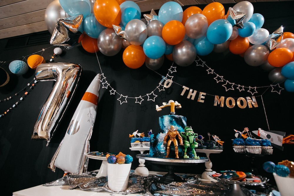 Robot and Space Party