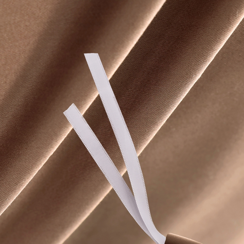 Комплект постельного белья Однотонный Сатин Премиум на резинке OCPR015