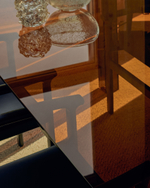 Стол Adularia из коричневого закаленного стекла 200 x 100 см