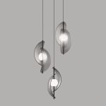 Подвесной светильник MD24030035-3A black/smoky