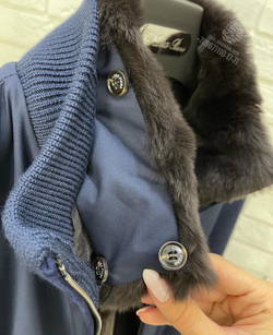 Бомбер Loro Piana с мехом