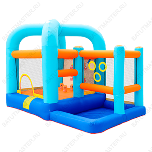 Батут для дачи "Интересное приключение" 3,6*2,3*2,5 м