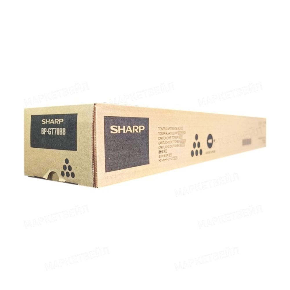Тонер-картридж Sharp BP-GT70BB для BP50Cxx/BP55C/BP60Cxx/BP70Cxx черный (20K)