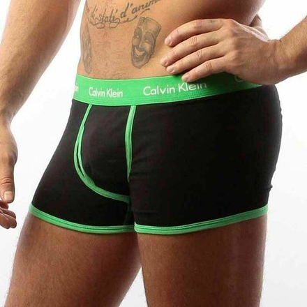 Мужские трусы боксеры Calvin Klein 365 Black Green