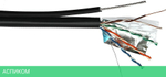 Кабель витая пара TWT TWT-5EFTP-UNV-TR 305м черный