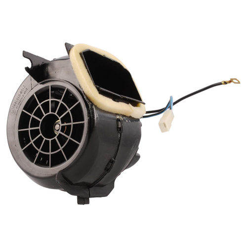 Мотор отопителя ВАЗ 2108 с крыльчаткой в сборе с кожухом КЗАТЭ