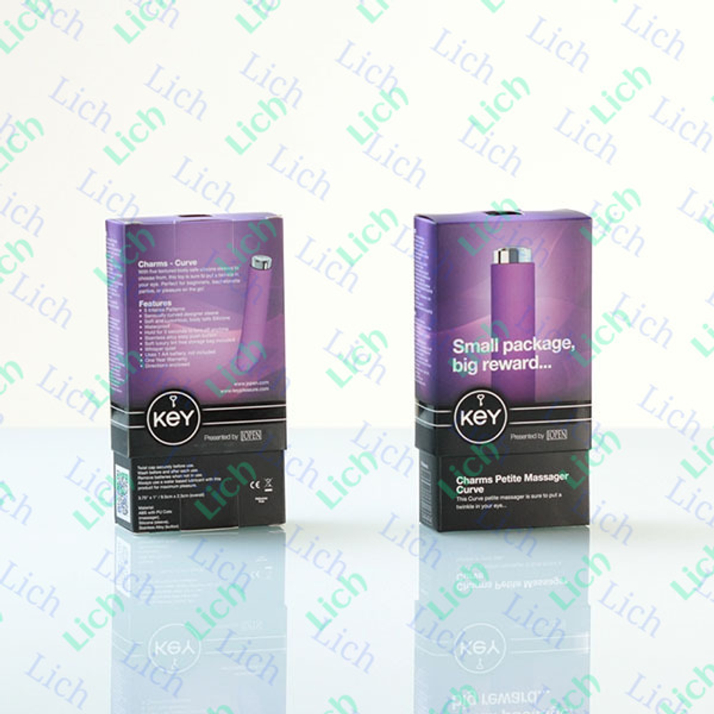 Сиреневый вибратор с изогнутой головкой Curve Lavender