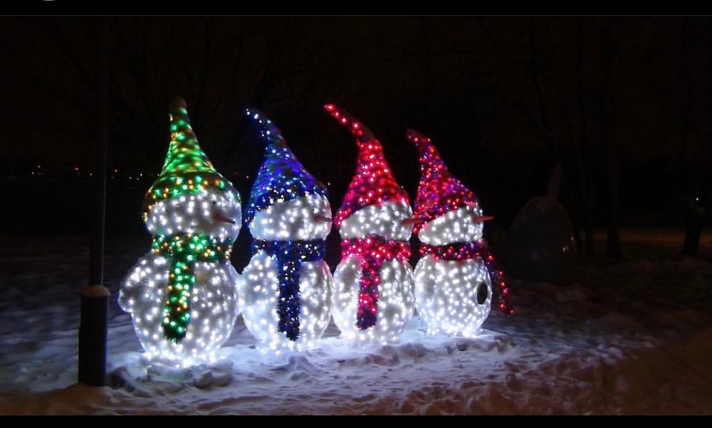 Световая фигура Снеговик СФ.01-008