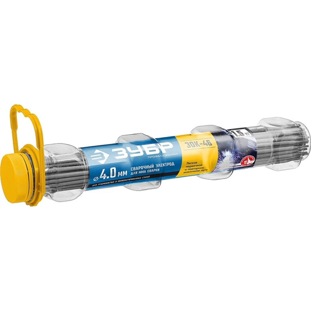 Электроды Зубр 40031-4.0 ЗОК-46 4х350 мм 1,5 кг