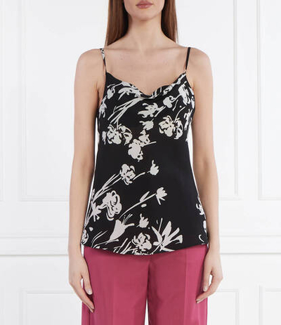 Шелковый Top Marella - черный(13161112)