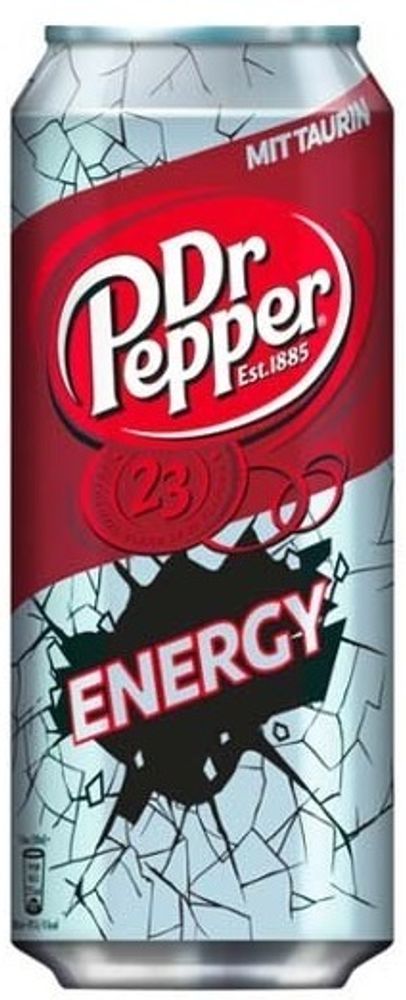 Энергетический напиток Dr Pepper ENERGY 0.25 банка - 24 шт