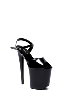 Босоножки Тройка черные лак - SHDS-007-3-lak-bl-sale35_046